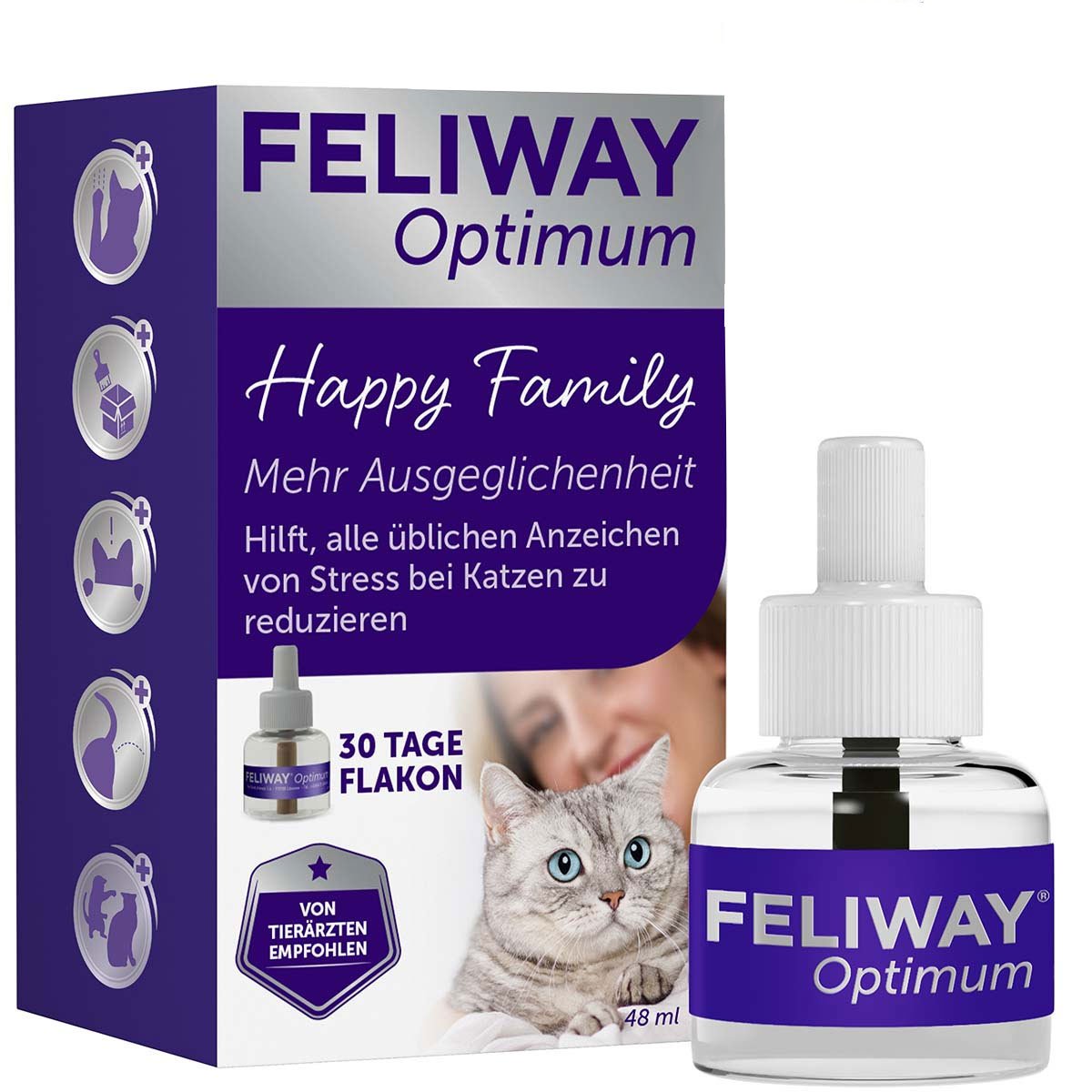 Feliway® Optimum 30-Tage Nachfüllflakon 48 ml von FELIWAY