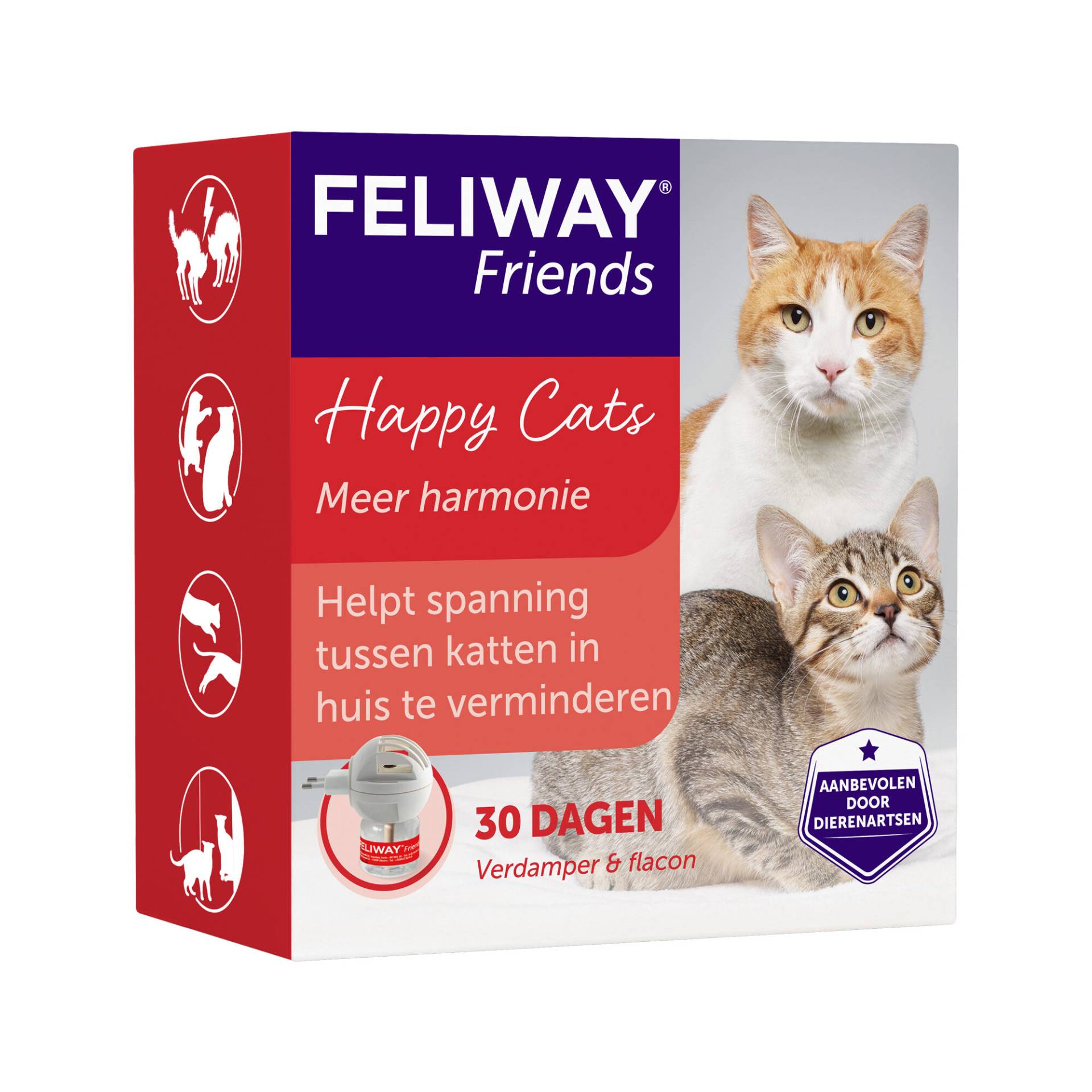 Feliway Friends Starterset (Zerstäuber und Flakon) - 48 ml von FELIWAY