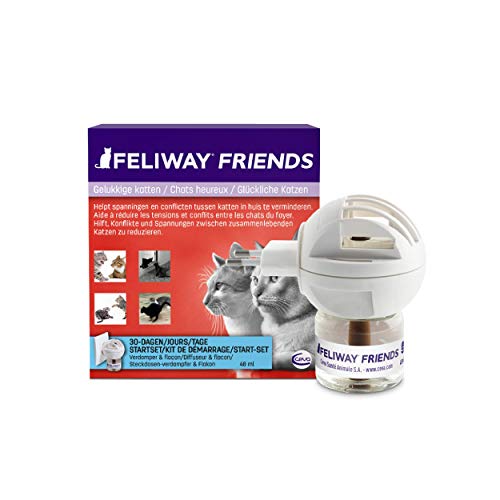 Feliway Friends – Anti Conflict voor Kat - Verdamper+ Navulling 48 ml von Feliway