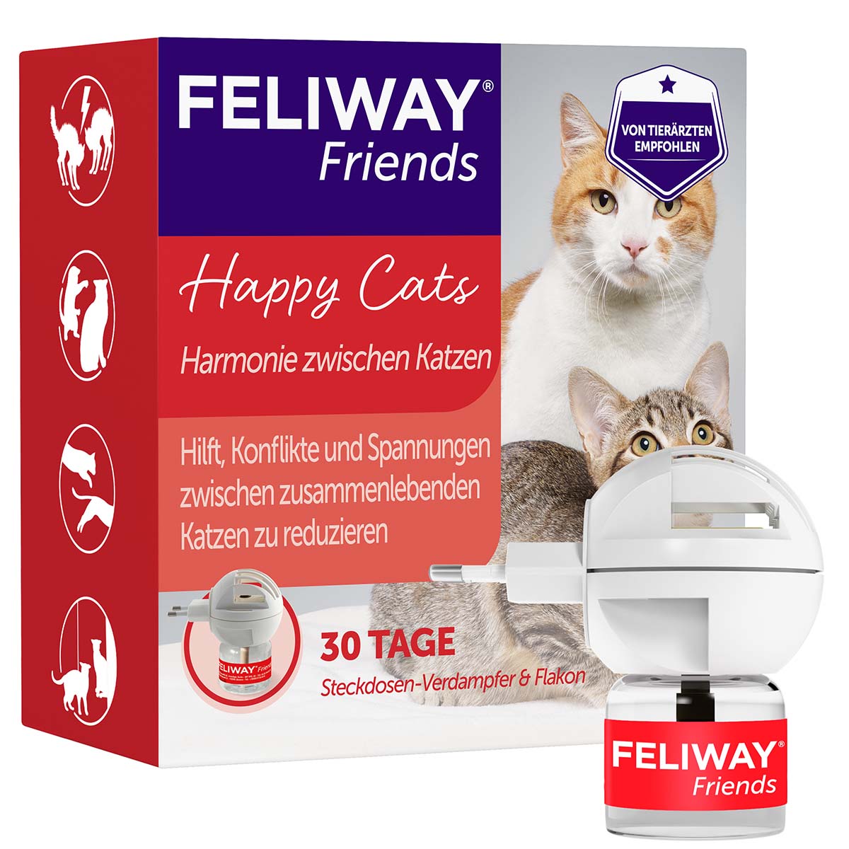 Feliway Friends Verdampfer Start-Set 48ml Feliway Friends Verdampfer Start-Set 48ml von FELIWAY