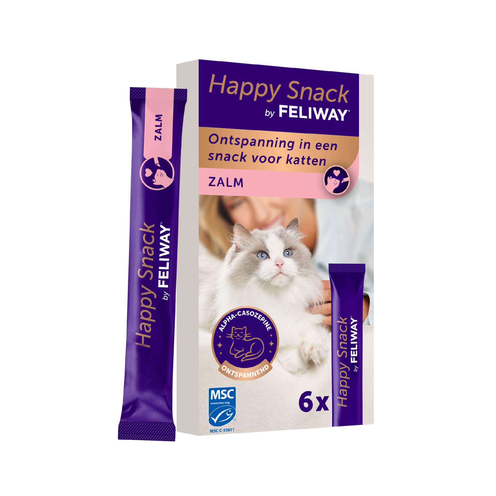 Feliway - Happy Snack - Huhn & Lachs - 2 x 24 x 15 g Feliway - Happy Snack - Huhn & Lachs - 2 x 24 x 15 g von FELIWAY