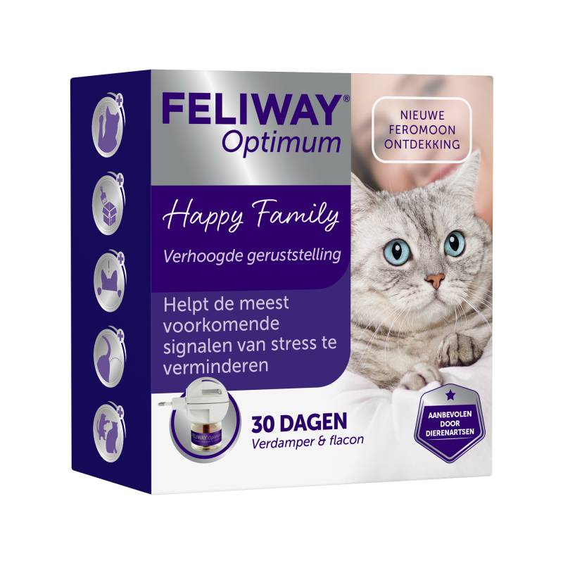 Feliway Optimum Starterset + Tripack - 4 x 48 ml von FELIWAY