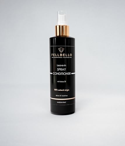 FELLBELLO Leave-In Spray Conditioner für Hunde und Katzen mit Honig und Jojoba für alle Felltypen FELLBELLO Leave-In Spray Conditioner für Hunde und Katzen mit Honig und Jojoba für alle Felltypen von FELLBELLO