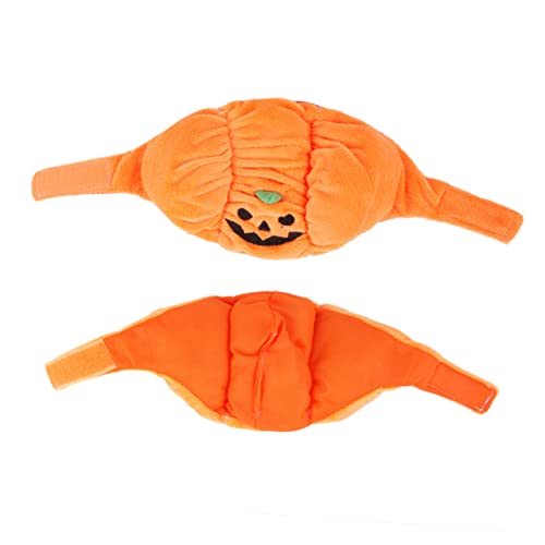 FELTECHELECTR 1stück Katzen Halloween Kürbis Hut Für Haustiere Bequemes Und Leichtes Kopfbedeckung Aus Atmungsaktivem Material Für Halloween-Feste Und Süße Tierkostüme von FELTECHELECTR