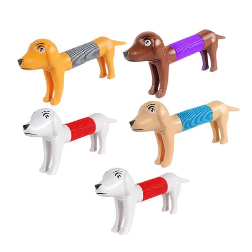 FELTECHELECTR 5Stücke Teleskopisches Hundespielzeug Teiliges Dehnbares Pop Tube für Interaktive Spielstunden Partys und Stressabbau und Langlebig für Kleine und Große FELTECHELECTR 5Stücke Teleskopisches Hundespielzeug Teiliges Dehnbares Pop Tube für Interaktive Spielstunden Partys und Stressabbau und Langlebig für Kleine und Große von FELTECHELECTR