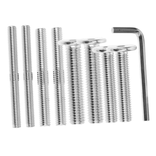 FELTECHELECTR Doppelschraubenbolzen Für Kratzbäume Mit Gewindebolzen Und Werkzeug Für Einfache Installation Als Ersatzteile Für Möbelbefestigung FELTECHELECTR Doppelschraubenbolzen Für Kratzbäume Mit Gewindebolzen Und Werkzeug Für Einfache Installation Als Ersatzteile Für Möbelbefestigung von FELTECHELECTR