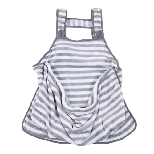 FELTECHELECTR Fleece Katzenschürze Mit Großer Tasche Praktische Tierhalte-schürze Für Katzen Und Kleine Haustiere Warm Und Bequem Für Unterwegs Und Zuhause von FELTECHELECTR