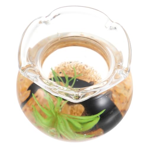 FELTECHELECTR Tank Aquarium für Puppenhaus Deko Perfektes Zubehör für Miniaturlandschaften Exquisites Design Realistische Details Charmante Ergänzung für Ihr FELTECHELECTR Tank Aquarium für Puppenhaus Deko Perfektes Zubehör für Miniaturlandschaften Exquisites Design Realistische Details Charmante Ergänzung für Ihr von FELTECHELECTR