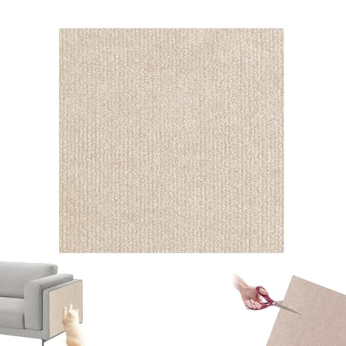 FENGCHUANG 30×30CM Katzen Kratzbrett, Khaki Kratzteppich Katze, DIY Katzen Kratzmatte, Kann Zugeschnitten Werden Kratzmatte, für Sofas, Wände, Tische, Betten, Türrahmen, Stuhlbeine FENGCHUANG 30×30CM Katzen Kratzbrett, Khaki Kratzteppich Katze, DIY Katzen Kratzmatte, Kann Zugeschnitten Werden Kratzmatte, für Sofas, Wände, Tische, Betten, Türrahmen, Stuhlbeine von FENGCHUANG