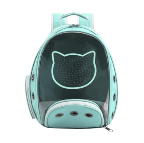 FENGJISUN Transporttasche Katze Hund Katze Hund Tasche Katze Rucksack Reise Raum Kapsel Oxford Tuch Haustier Rucksack Träger Für Outdoor Hunderucksack(A) von FENGJISUN