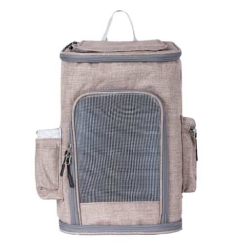 FENGJISUN Transporttasche Katze Hund Reise Haustier Rucksack Outdoor Tragen Katze Tasche Rucksack Träger Für Katzen Hunde Haustiere Kaninchen Hunderucksack(K,26 * 28 * 38cm) von FENGJISUN