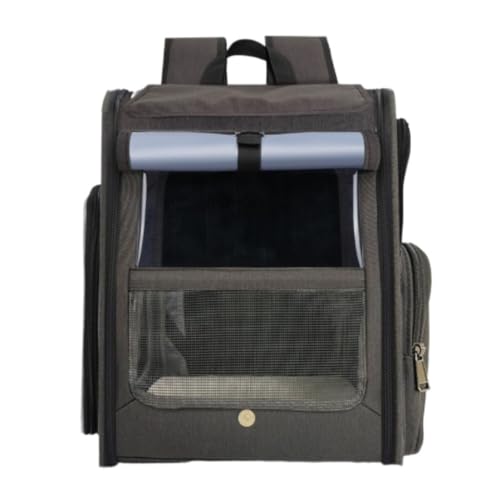 Transporttasche Katze Hund Haustiertasche, Haustier-Fahrradtasche, Welpen-Schultertasche, Kleiner Hund, Katze, Rucksack, Kaninchenträger, Zusammenklappbare Haustiertasche Hunderucksack(A) von FENGJISUN
