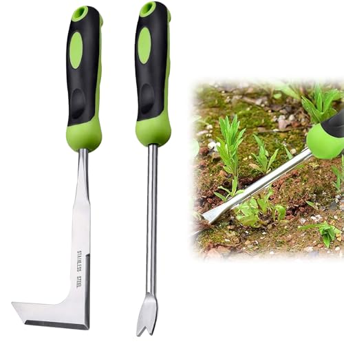 FENGQQKJ Jätwerkzeuge für den Garten Riss-Jäter Hand-Unkrautzieher Manuelles Unkrautjätgerät Edelstahl Garten-Jätwerkzeug Tragbares Garten-L-Förmiges Unkrautjätgerät für Gartenpflanzen 2 Stück FENGQQKJ Jätwerkzeuge für den Garten Riss-Jäter Hand-Unkrautzieher Manuelles Unkrautjätgerät Edelstahl Garten-Jätwerkzeug Tragbares Garten-L-Förmiges Unkrautjätgerät für Gartenpflanzen 2 Stück von FENGQQKJ