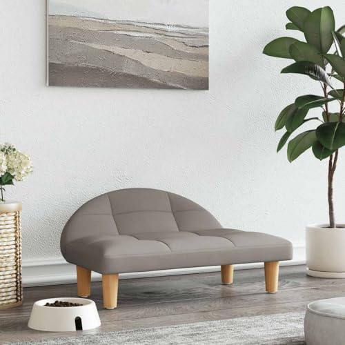 FENLAX Hundesofa Bequeme Haustierbett Hundecouch Welpenbett Haustiersofa Hundehütte für Große Mittelgroße Hunde Elegante Design Modernes und Elegantes Design Taupe 70x52x30 cm FENLAX Hundesofa Bequeme Haustierbett Hundecouch Welpenbett Haustiersofa Hundehütte für Große Mittelgroße Hunde Elegante Design Modernes und Elegantes Design Taupe 70x52x30 cm von FENLAX