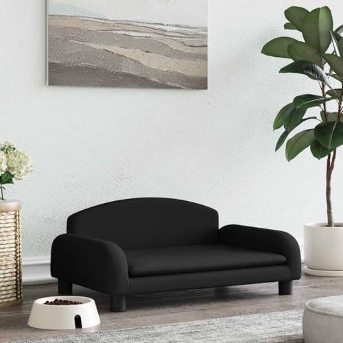 FENLAX Hundesofa Bequeme Haustierbett Welpenbett Hundecouch Haustiersofa Hundehütte für Große Mittelgroße Hunde Elegante Design Modernes und Elegantes Design Schwarz 70x45x30 cm FENLAX Hundesofa Bequeme Haustierbett Welpenbett Hundecouch Haustiersofa Hundehütte für Große Mittelgroße Hunde Elegante Design Modernes und Elegantes Design Schwarz 70x45x30 cm von FENLAX