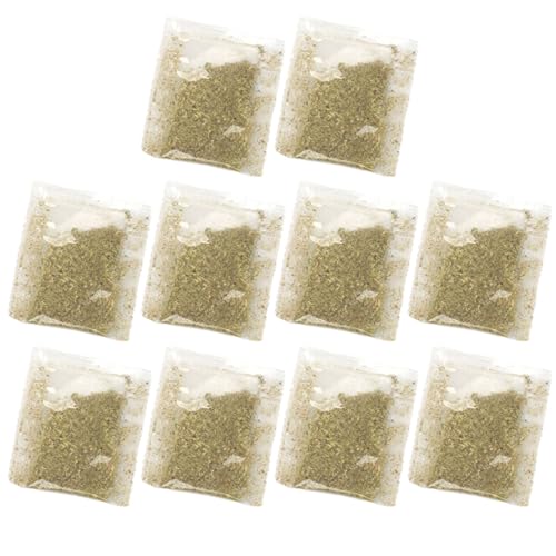 FENOHREFE 10 Pack Katzenminze Katzenspielzeug Ergänzungszubehör Natürliche Katzenminze Pulver Drive Your Cat Wild Catnips Leckerli Für Training Katzenminze Für Katzen von FENOHREFE