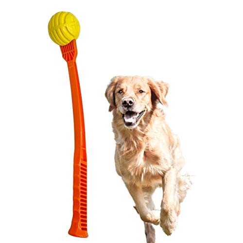 Flingerz Ultra Durable Whistling Ball Launcher Dog Toy (1 Count) von FENRIR
