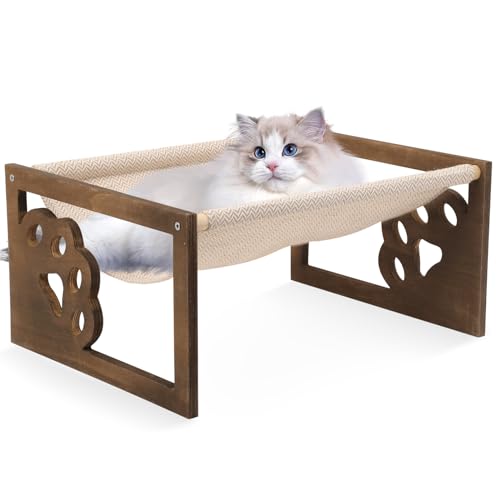 FEUFOAM Katzenbett, erhöhtes Katzenbett für Indoor-Katzen, tragbar, leicht, erhöht, für drinnen und draußen, waschbar, atmungsaktiv, Kätzchen, Welpen, Kaninchen, Hase, Ruhebett FEUFOAM Katzenbett, erhöhtes Katzenbett für Indoor-Katzen, tragbar, leicht, erhöht, für drinnen und draußen, waschbar, atmungsaktiv, Kätzchen, Welpen, Kaninchen, Hase, Ruhebett von FEUFOAM