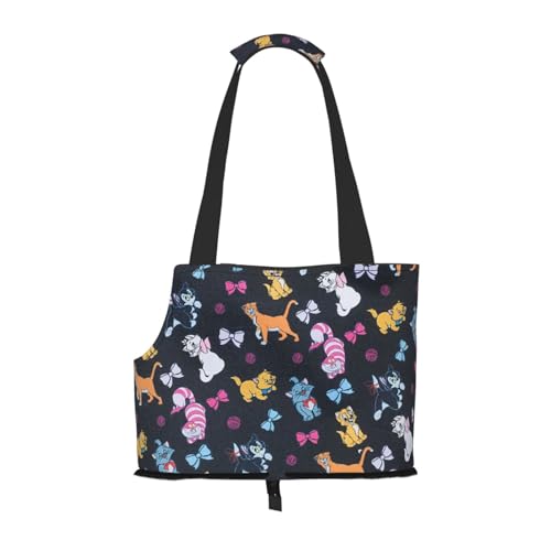 Faltbare Katzentragetasche für Hunde, Cartoon-Katze, Haustier-Tragetasche, wasserdicht, zusammenklappbar, für kleine Hunde, atmungsaktive Reisetasche mit Sicherheitshaken und Sichtfenster (34 x 36 x Faltbare Katzentragetasche für Hunde, Cartoon-Katze, Haustier-Tragetasche, wasserdicht, zusammenklappbar, für kleine Hunde, atmungsaktive Reisetasche mit Sicherheitshaken und Sichtfenster (34 x 36 x von FEYUNYAN