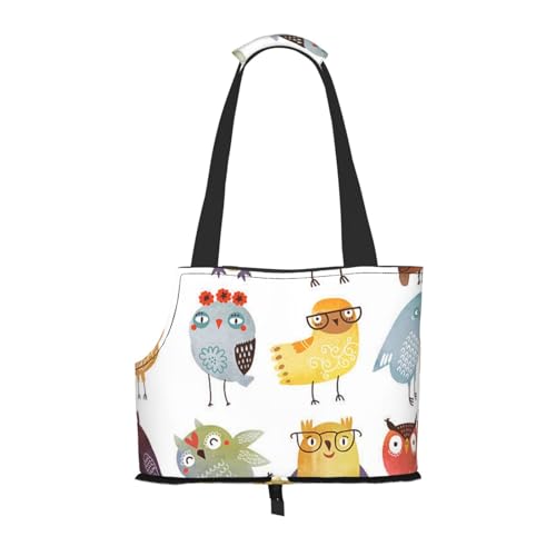 Faltbare Katzentragetasche für Hunde, Eulen, Vögel, Haustier-Tragetasche, wasserdicht, zusammenklappbar, für kleine Hunde, atmungsaktive Reisetasche mit Sicherheitshaken und Sichtfenster (34 x 36 x Faltbare Katzentragetasche für Hunde, Eulen, Vögel, Haustier-Tragetasche, wasserdicht, zusammenklappbar, für kleine Hunde, atmungsaktive Reisetasche mit Sicherheitshaken und Sichtfenster (34 x 36 x von FEYUNYAN