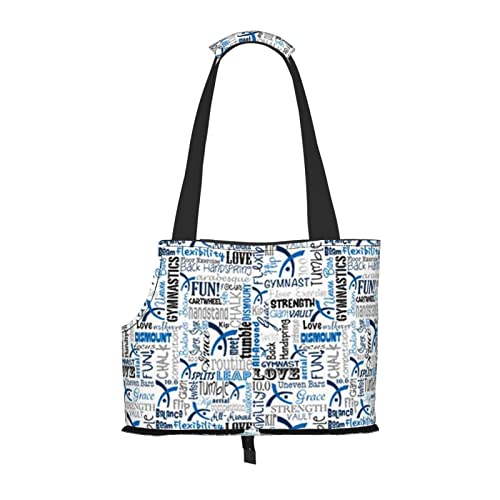Faltbare Katzentragetasche für Hunde, Gymnastik, blaue Haustier-Tragetasche, wasserdicht, zusammenklappbar, Haustier-Tragetasche für kleine Hunde, atmungsaktive Reisetasche mit Sicherheitshaken und Faltbare Katzentragetasche für Hunde, Gymnastik, blaue Haustier-Tragetasche, wasserdicht, zusammenklappbar, Haustier-Tragetasche für kleine Hunde, atmungsaktive Reisetasche mit Sicherheitshaken und von FEYUNYAN