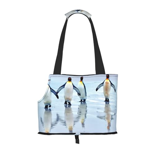 Faltbare Katzentragetasche für Hunde, Pinguin-Haustier-Tragetasche, wasserdicht, zusammenklappbar, Haustier-Tragetasche für kleine Hunde, atmungsaktive Reisetasche mit Sicherheitshaken und Faltbare Katzentragetasche für Hunde, Pinguin-Haustier-Tragetasche, wasserdicht, zusammenklappbar, Haustier-Tragetasche für kleine Hunde, atmungsaktive Reisetasche mit Sicherheitshaken und von FEYUNYAN