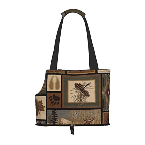 Faltbare Katzentragetasche für Hunde, Schultertasche für Wildtiere, wasserdicht, zusammenklappbar, für kleine Hunde, atmungsaktive Reisetasche mit Sicherheitshaken und Sichtfenster (34 x 36 x 15,5 cm) Faltbare Katzentragetasche für Hunde, Schultertasche für Wildtiere, wasserdicht, zusammenklappbar, für kleine Hunde, atmungsaktive Reisetasche mit Sicherheitshaken und Sichtfenster (34 x 36 x 15,5 cm) von FEYUNYAN