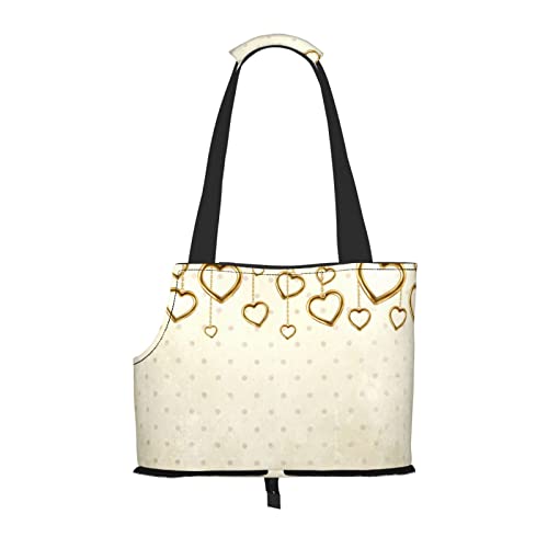 Faltbare Katzentragetasche für Hunde, Valentinstagskarte, Haustier-Tragetasche, wasserdicht, zusammenklappbar, für kleine Hunde, atmungsaktive Reisetasche mit Sicherheitshaken und Sichtfenster (34 x Faltbare Katzentragetasche für Hunde, Valentinstagskarte, Haustier-Tragetasche, wasserdicht, zusammenklappbar, für kleine Hunde, atmungsaktive Reisetasche mit Sicherheitshaken und Sichtfenster (34 x von FEYUNYAN
