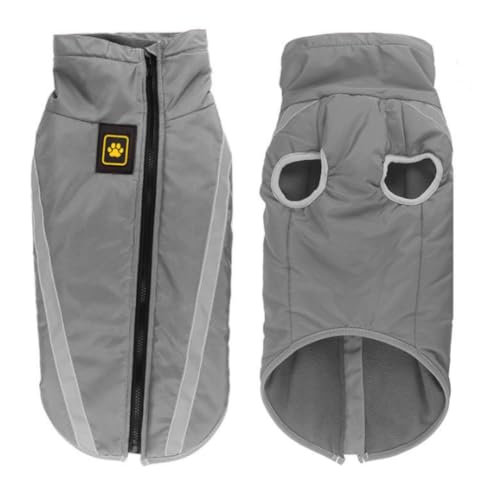 FEimaX Hundemantel Hundejacke wasserdichte Reflektierende Wintermantel mit Fleece Gefüttert Hund Welpen Warm Mantel Haustier Kleidung Wintermantel für Kleine Mittlere Große Hunde FEimaX Hundemantel Hundejacke wasserdichte Reflektierende Wintermantel mit Fleece Gefüttert Hund Welpen Warm Mantel Haustier Kleidung Wintermantel für Kleine Mittlere Große Hunde von FEimaX