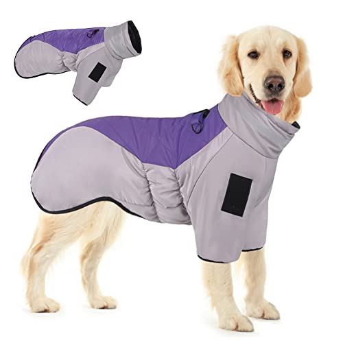 FEimaX Hundemantel Wasserdicht Warme Winter Hundejacke Hundepullover für Kleine Mittlere Große Hunde Jacke Weste mit Beinen Winddicht Kaltes Wetter Haustier Kleidung von FEimaX