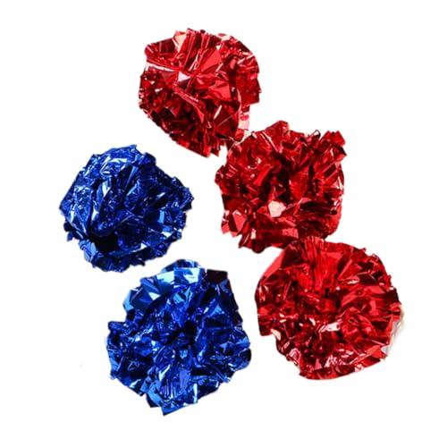 FGDTREE Buntes Kauspielzeug, Kugelform, sicher, verbessert die Stimmung, Knistern, verbessert die Stimmung, Kätzchen, 5 Stück FGDTREE Buntes Kauspielzeug, Kugelform, sicher, verbessert die Stimmung, Knistern, verbessert die Stimmung, Kätzchen, 5 Stück von FGDTREE