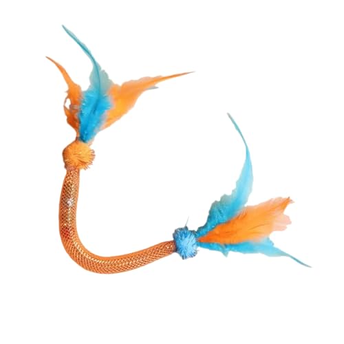 FGDTREE Elastics Rope Teaser Zauberstab, Spielzeug beißfest, Katzenspielzeug, interaktives Katzenspielzeug zur Förderung der Gesundheit FGDTREE Elastics Rope Teaser Zauberstab, Spielzeug beißfest, Katzenspielzeug, interaktives Katzenspielzeug zur Förderung der Gesundheit von FGDTREE