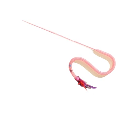 FGDTREE Elastics Rope Teaser Zauberstab, Spielzeug beißfest, Katzenspielzeug, interaktives Katzenspielzeug zur Förderung der Gesundheit FGDTREE Elastics Rope Teaser Zauberstab, Spielzeug beißfest, Katzenspielzeug, interaktives Katzenspielzeug zur Förderung der Gesundheit von FGDTREE