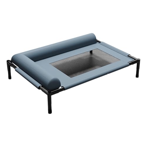 FGDTREE Erhöhtes Hundebett mit atmungsaktivem Netz und Kissen, kauresistentes Design, waschbares Haustierbett für kleine bis mittelgroße FGDTREE Erhöhtes Hundebett mit atmungsaktivem Netz und Kissen, kauresistentes Design, waschbares Haustierbett für kleine bis mittelgroße von FGDTREE