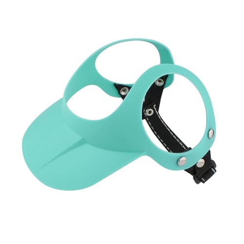 FGDTREE Hunde-Sonnenschutz für Welpen, Sonnenhaube mit Ohrlöchern, Campingzubehör, Kopfbedeckung, helle Farbe, Hut, Strandhut mit Riemen FGDTREE Hunde-Sonnenschutz für Welpen, Sonnenhaube mit Ohrlöchern, Campingzubehör, Kopfbedeckung, helle Farbe, Hut, Strandhut mit Riemen von FGDTREE