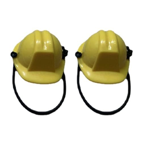 Packung Mit 2 Winzigen Pet Sicherheitshelmen Einstellbarer Bauhut Für Kleine Tiere Puppenkostümzubehör Packung Mit 2 Winzigen Pet Sicherheitshelmen Einstellbarer Bauhut Für Kleine Tiere Puppenkostümzubehör von FGDTREE