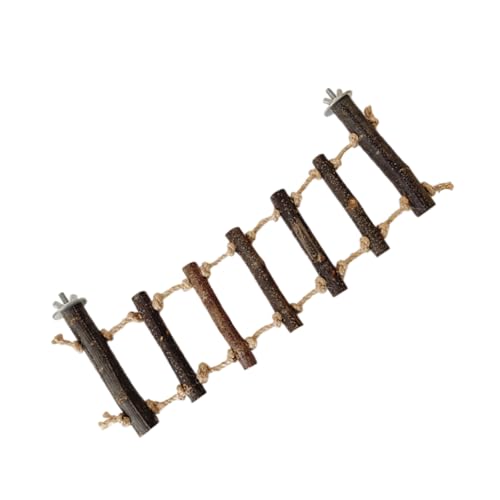 FGDTREE Papageien Schleifen Kratzer Barsch Käfig Mount Vogel Leiter Käfig Spielzeugstange Schwung Rack Spielzeug Schleifen Barch Vorräte von FGDTREE