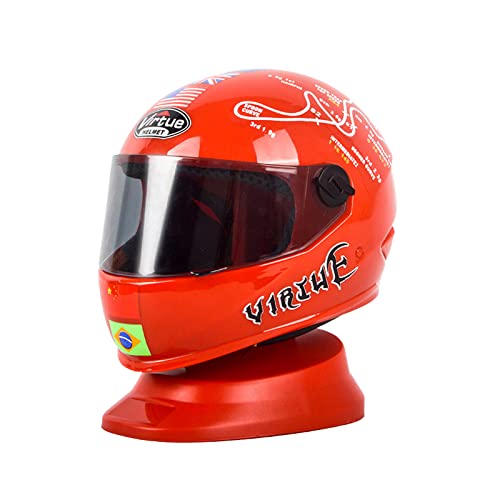 FGYZYP Haustier-Motorradhelm, Vollgesichtshelm für Katzen & Hunde, Rot, Größe S, Kunststoff FGYZYP Haustier-Motorradhelm, Vollgesichtshelm für Katzen & Hunde, Rot, Größe S, Kunststoff von FGYZYP