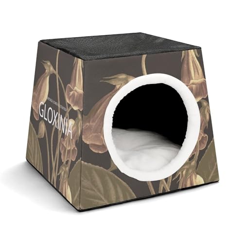 FHEDMN Haustierbett, wasserdichtes Oxford-Haustierbett für kleine Hunde und Katzen, faltbares Hundehaus, Katzenhöhle, weiches warmes Futter, Weltraumkapsel-Design, maschinenwaschbar FHEDMN Haustierbett, wasserdichtes Oxford-Haustierbett für kleine Hunde und Katzen, faltbares Hundehaus, Katzenhöhle, weiches warmes Futter, Weltraumkapsel-Design, maschinenwaschbar von FHEDMN