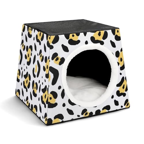FHEDMN Haustierbett, wasserdichtes Oxford-Haustierbett für kleine Hunde und Katzen, faltbares Hundehaus, Katzenhöhle, weiches warmes Futter, Weltraumkapsel-Design, maschinenwaschbar FHEDMN Haustierbett, wasserdichtes Oxford-Haustierbett für kleine Hunde und Katzen, faltbares Hundehaus, Katzenhöhle, weiches warmes Futter, Weltraumkapsel-Design, maschinenwaschbar von FHEDMN