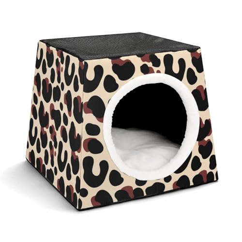FHEDMN Haustierbett, wasserdichtes Oxford-Haustierbett für kleine Hunde und Katzen, faltbares Hundehaus, Katzenhöhle, weiches warmes Futter, Weltraumkapsel-Design, maschinenwaschbar FHEDMN Haustierbett, wasserdichtes Oxford-Haustierbett für kleine Hunde und Katzen, faltbares Hundehaus, Katzenhöhle, weiches warmes Futter, Weltraumkapsel-Design, maschinenwaschbar von FHEDMN