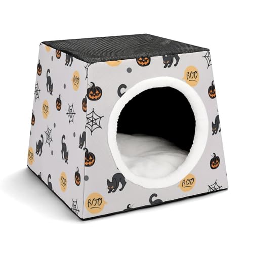 FHEDMN Haustierbett, wasserdichtes Oxford-Haustierbett für kleine Hunde und Katzen, faltbares Hundehaus, Katzenhöhle, weiches warmes Futter, Weltraumkapsel-Design, maschinenwaschbar FHEDMN Haustierbett, wasserdichtes Oxford-Haustierbett für kleine Hunde und Katzen, faltbares Hundehaus, Katzenhöhle, weiches warmes Futter, Weltraumkapsel-Design, maschinenwaschbar von FHEDMN