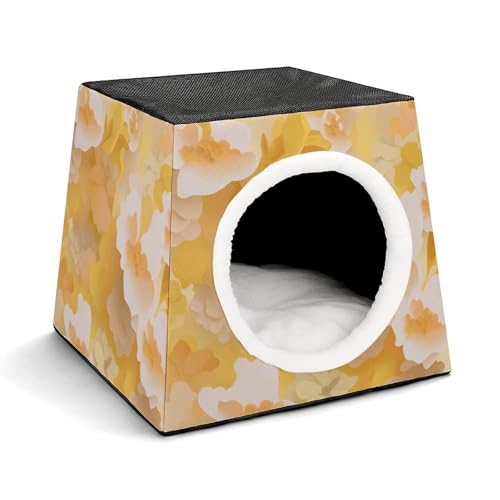 FHEDMN Haustierbett, wasserdichtes Oxford-Haustierbett für kleine Hunde und Katzen, faltbares Hundehaus, Katzenhöhle, weiches warmes Futter, Weltraumkapsel-Design, maschinenwaschbar FHEDMN Haustierbett, wasserdichtes Oxford-Haustierbett für kleine Hunde und Katzen, faltbares Hundehaus, Katzenhöhle, weiches warmes Futter, Weltraumkapsel-Design, maschinenwaschbar von FHEDMN