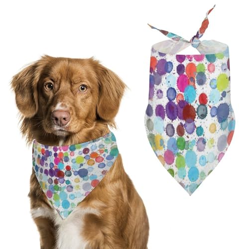 Hochwertiges Polyester-Halstuch für Hunde und Katzen, stilvolles Dreieckstuch, weich und atmungsaktiv, lichtbeständig, perfekt für den täglichen Gebrauch, Partys, Hochzeiten, Reisen und Fotoshootings Hochwertiges Polyester-Halstuch für Hunde und Katzen, stilvolles Dreieckstuch, weich und atmungsaktiv, lichtbeständig, perfekt für den täglichen Gebrauch, Partys, Hochzeiten, Reisen und Fotoshootings von FHEDMN