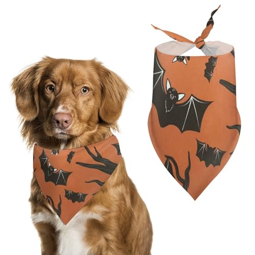 Hochwertiges Polyester-Halstuch für Hunde und Katzen, stilvolles Dreieckstuch, weich und atmungsaktiv, lichtbeständig, perfekt für den täglichen Gebrauch, Partys, Hochzeiten, Reisen und Fotoshootings von FHEDMN