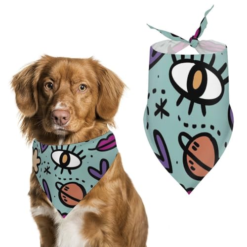 Hochwertiges Polyester-Halstuch für Hunde und Katzen, stilvolles Dreieckstuch, weich und atmungsaktiv, lichtbeständig, perfekt für den täglichen Gebrauch, Partys, Hochzeiten, Reisen und Fotoshootings Hochwertiges Polyester-Halstuch für Hunde und Katzen, stilvolles Dreieckstuch, weich und atmungsaktiv, lichtbeständig, perfekt für den täglichen Gebrauch, Partys, Hochzeiten, Reisen und Fotoshootings von FHEDMN