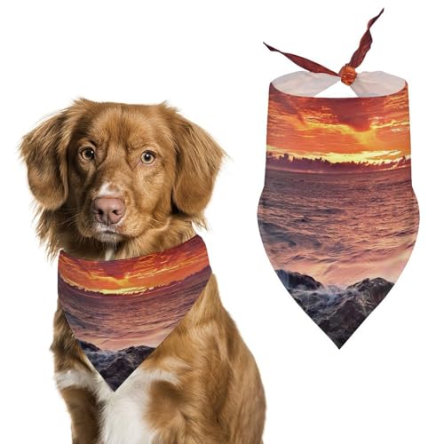Hochwertiges Polyester-Halstuch für Hunde und Katzen, stilvolles Dreieckstuch, weich und atmungsaktiv, lichtbeständig, perfekt für den täglichen Gebrauch, Partys, Hochzeiten, Reisen und Fotoshootings Hochwertiges Polyester-Halstuch für Hunde und Katzen, stilvolles Dreieckstuch, weich und atmungsaktiv, lichtbeständig, perfekt für den täglichen Gebrauch, Partys, Hochzeiten, Reisen und Fotoshootings von FHEDMN