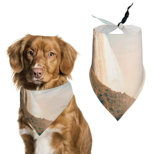 Hochwertiges Polyester-Halstuch für Hunde und Katzen, stilvolles Dreieckstuch, weich und atmungsaktiv, lichtbeständig, perfekt für den täglichen Gebrauch, Partys, Hochzeiten, Reisen und Fotoshootings Hochwertiges Polyester-Halstuch für Hunde und Katzen, stilvolles Dreieckstuch, weich und atmungsaktiv, lichtbeständig, perfekt für den täglichen Gebrauch, Partys, Hochzeiten, Reisen und Fotoshootings von FHEDMN