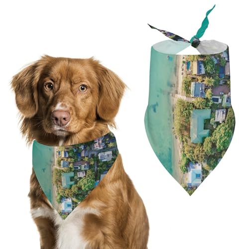 Hochwertiges Polyester-Halstuch für Hunde und Katzen, stilvolles Dreieckstuch, weich und atmungsaktiv, lichtbeständig, perfekt für den täglichen Gebrauch, Partys, Hochzeiten, Reisen und Fotoshootings Hochwertiges Polyester-Halstuch für Hunde und Katzen, stilvolles Dreieckstuch, weich und atmungsaktiv, lichtbeständig, perfekt für den täglichen Gebrauch, Partys, Hochzeiten, Reisen und Fotoshootings von FHEDMN