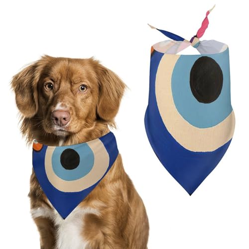 Hochwertiges Polyester-Halstuch für Hunde und Katzen, stilvolles Dreieckstuch, weich und atmungsaktiv, lichtbeständig, perfekt für den täglichen Gebrauch, Partys, Hochzeiten, Reisen und Fotoshootings von FHEDMN